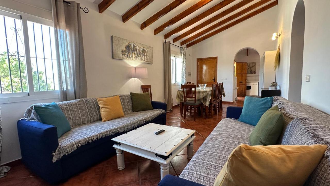 Villa Barbara Piscina Vallada Con Barbacoa By Andaraholidays مالقة المظهر الخارجي الصورة